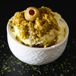 Dip - Oliven-Chili-Frischkäsecreme